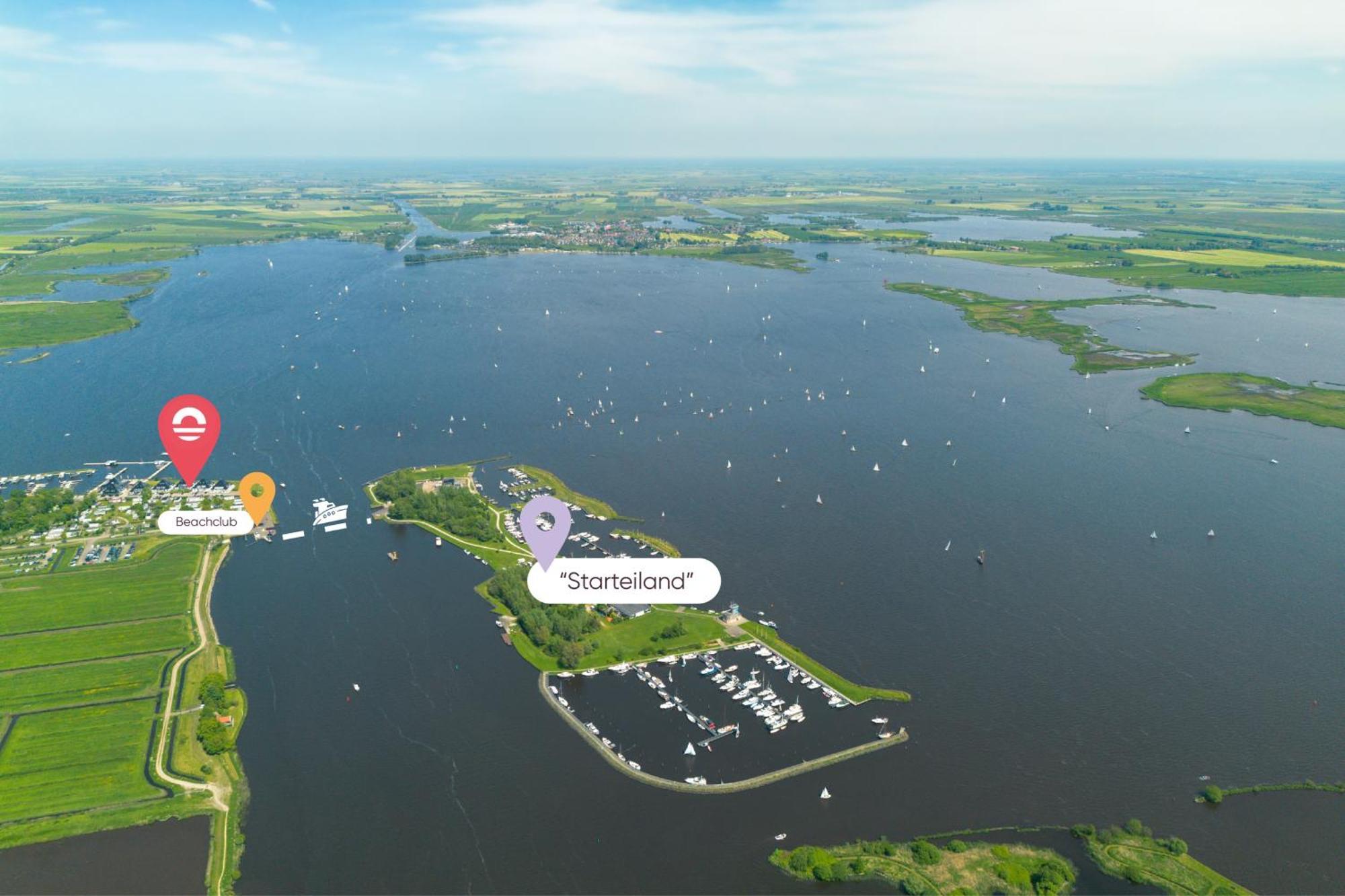 Welcome In - Houseboat 'Elysium' Met Eigen Aanlegsteiger Sneek - Offingawier المظهر الخارجي الصورة